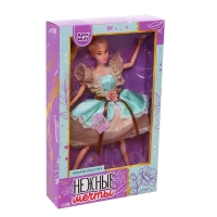 Кукла-модель шарнирная &laquo;Нежные мечты&raquo;, в бежево-бирюзовом платье