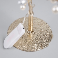 Светодиодный куст «Капли росы» 35 × 26 × 3 см, 10 LED, постоянное свечение, от батареек CR2032х2 (в комплекте), свечение тёплое белое Светодиодный куст «Капли росы» 35 × 26 × 3 см, 10 LED, постоянное свечение, от батареек CR2032х2 (в комплекте), свечение тёплое белое