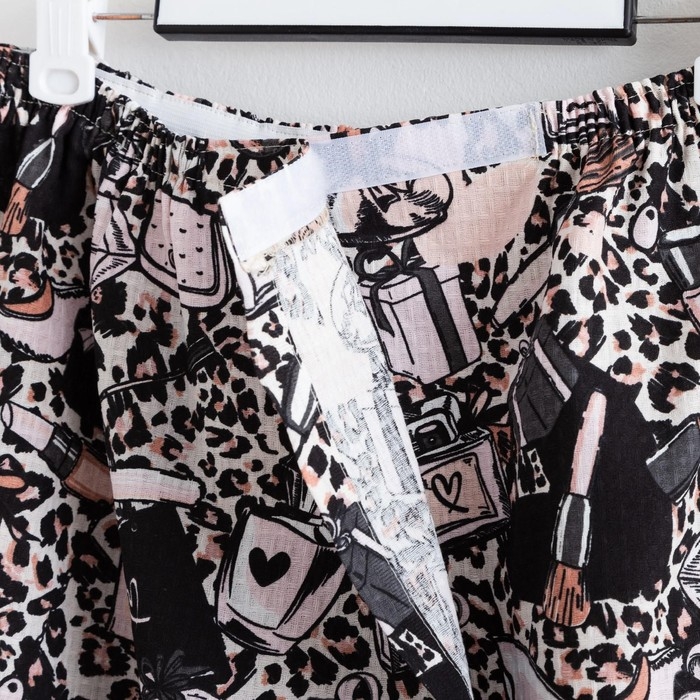 Набор для сауны Этель Набор для сауны Этель "Леопард" парео 80*144 см + чалма, вафля 200г/м2, 100% хл