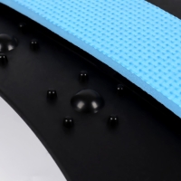 Массажёр для спины, четырёхуровневый, 37 &times; 24,5 см, цвет МИКС