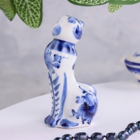 Сувенир "Кошка Маруся", гжель