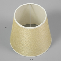 Абажур E27 песочный 20х20х18 см Абажур E27 песочный 20х20х18 см