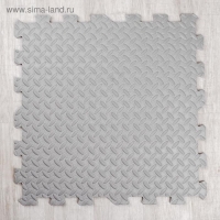 Развивающий коврик-пазл «Серый» 60х60х1 см Развивающий коврик-пазл «Серый» 60х60х1 см