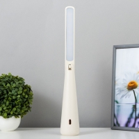 Лампа настольная "Страйк" LED 3 режима 1,5Вт USB белый 6,8х6,8х28,5 см RISALUX Лампа настольная "Страйк" LED 3 режима 1,5Вт USB белый 6,8х6,8х28,5 см RISALUX