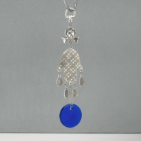 Подвеска от сглаза металл "Рука Фатимы" 19,5 см Подвеска от сглаза металл "Рука Фатимы" 19,5 см