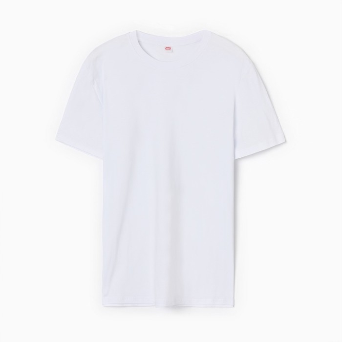 Футболка мужская, цвет белый, р-р 52