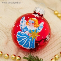 Набор новогодних шаров "Рождественнский" d-6 cм (набор 5 шт) микс Набор новогодних шаров "Рождественнский" d-6 cм (набор 5 шт) микс