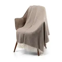 Плед &laquo;Тренто&raquo;, бежевый