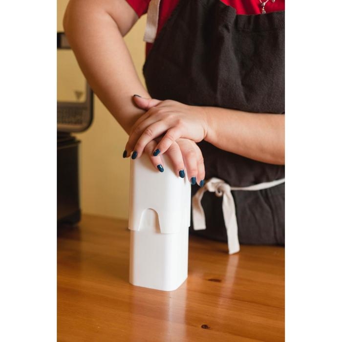 Овощерезка, 10&times;8&times;13,5 см, цвет белый