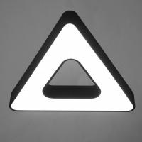 Люстра "Треугольник" LED 36Вт 4000К черный 60х46х70 см BayerLux Люстра "Треугольник" LED 36Вт 4000К черный 60х46х70 см BayerLux