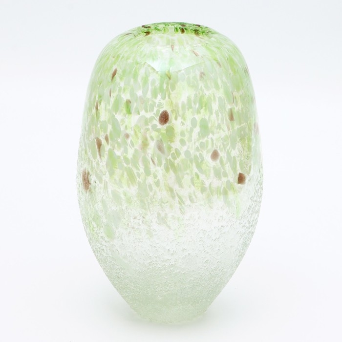 Ваза для цветов &laquo;Жасмин&raquo; из цветного стекла 23,5&times;15,5&times;15,5 см