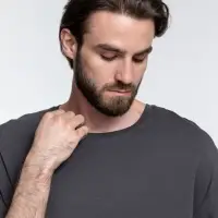 Футболка унисекс оверсайз Crosstown, темно-серая, размер L