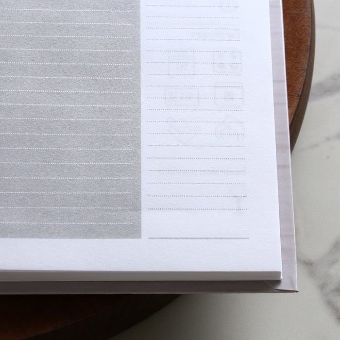 Книга для записи рецептов и блокнот список покупок "Мои любимые рецепты"