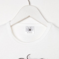 Футболка детская &laquo;Эльза&raquo;, Холодное сердце, рост 98-104, белый