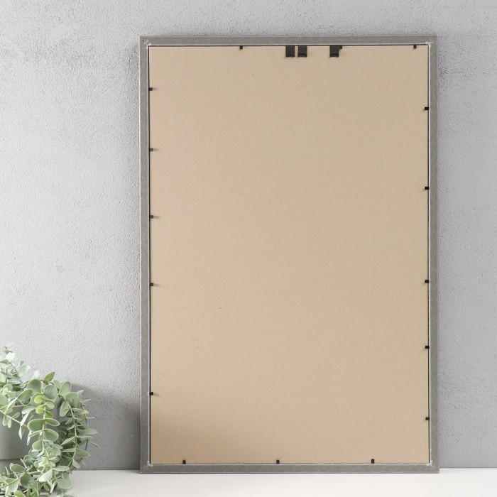 Фоторамка пластик Фоторамка пластик "Винтаж" 40х60 см, красное дерево