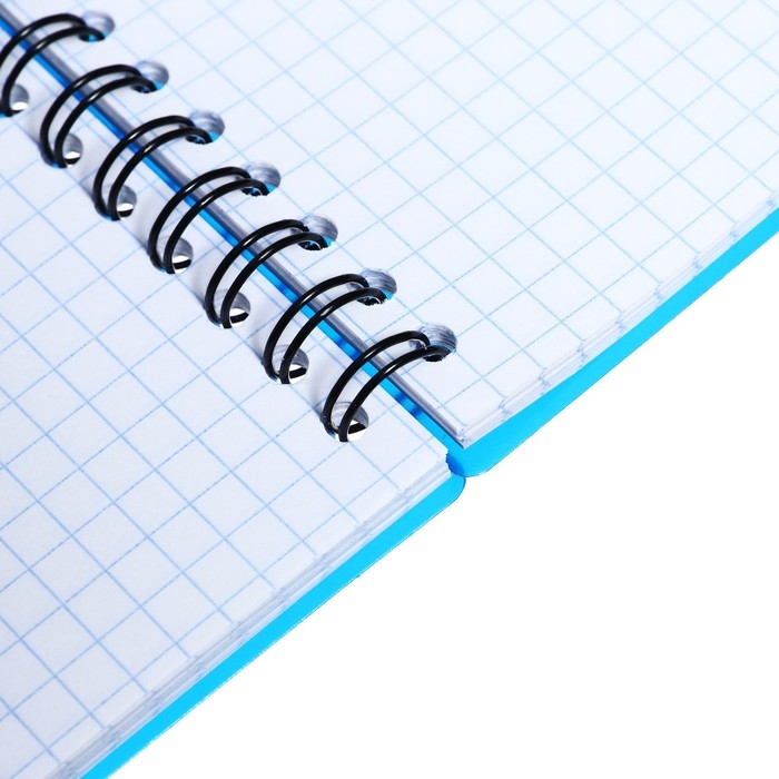 Тетрадь А6 на спирали, 80 листов в клетку, ErichKrause Ice Metallic, пластиковая обложка, на резинке, блок офсет 100% белизна, МИКС Тетрадь А6 на спирали, 80 листов в клетку, ErichKrause Ice Metallic, пластиковая обложка, на резинке, блок офсет 100% белизна, МИКС