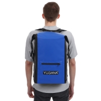 Герморюкзак YUGANA, ПВХ, водонепроницаемый 25 литров, синий Герморюкзак YUGANA, ПВХ, водонепроницаемый 25 литров, синий