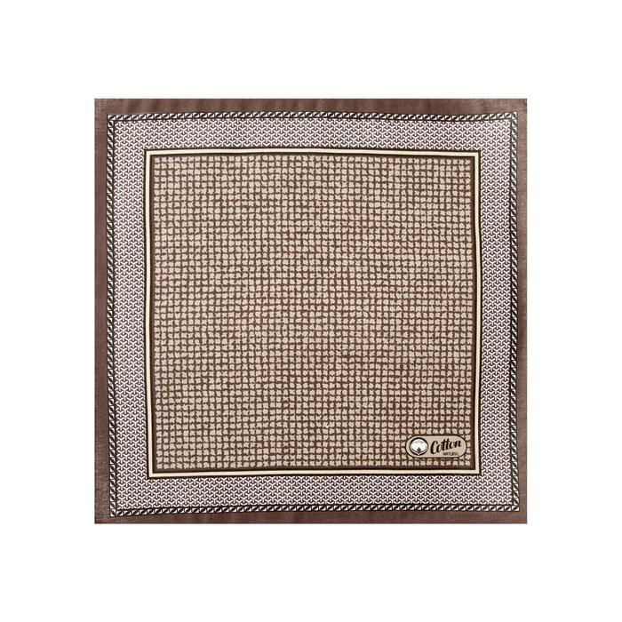 Платки носовые мужские Этель Платки носовые мужские Этель "Серджио" 30*30 см,(набор 12 шт,) цв.коричневый, рис. МИКС