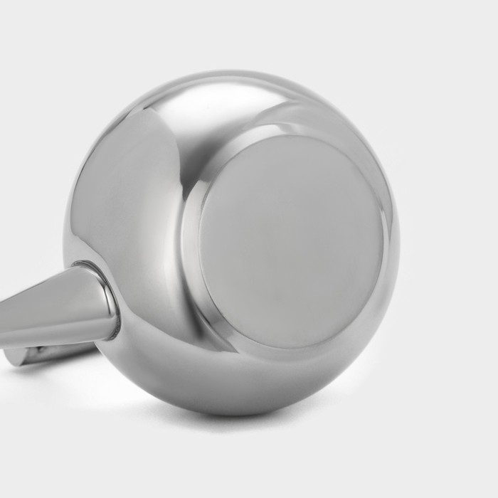 Чайник из нержавеющей стали &laquo;Жуан&raquo;, 1,15 л, металлическое сито, цвет хромированный