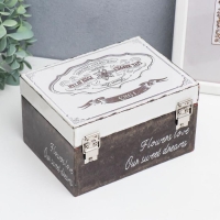 Шкатулка дерево кожзам "Любовь и цветы" 9х12х16 см Шкатулка дерево кожзам "Любовь и цветы" 9х12х16 см