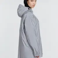 Парка Manifest из светоотражающей ткани, серая, размер M/L