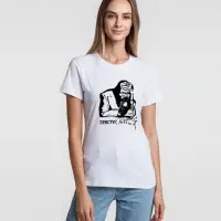 Футболка женская &laquo;Приступ лени&raquo;, белая, размер S