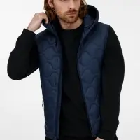 Жилет унисекс Tarnaby, темно-синий, размер XXL