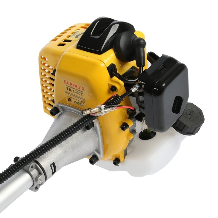 Триммер Eurolux TR-1300 T, бензиновый, 1000 Вт, 7500-9500 об/мин, 0.7л, скос 255 мм Триммер Eurolux TR-1300 T, бензиновый, 1000 Вт, 7500-9500 об/мин, 0.7л, скос 255 мм