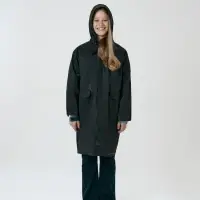 Дождевик детский RainDrop Kids, черный, 10 лет (рост 130-140)