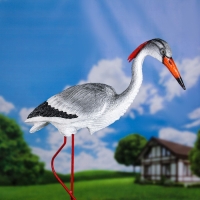 Садовая фигура "Цапля" 98х70х20см Садовая фигура "Цапля" 98х70х20см