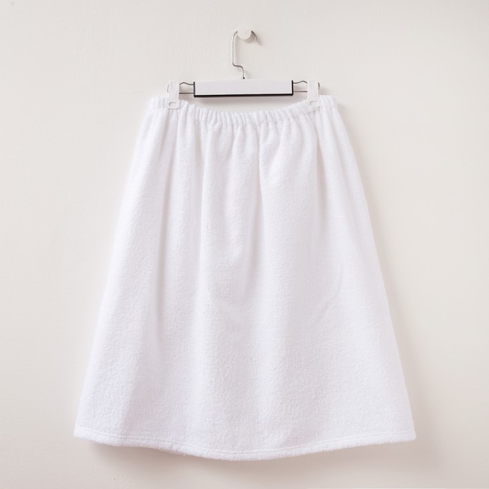 Полотенце банное Экономь и Я &laquo;Парео&raquo; 68х150 см, цвет белый, 100%хл с AIRO, 320 г/м2