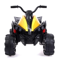 Электромобиль &laquo;Квадроцикл&raquo;, 2 мотора, цвет жёлтый