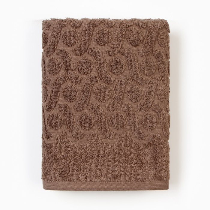 Набор махровых полотенец Spelt коричневый 50х90см + 70х130см, махра 330г/м хл100%
