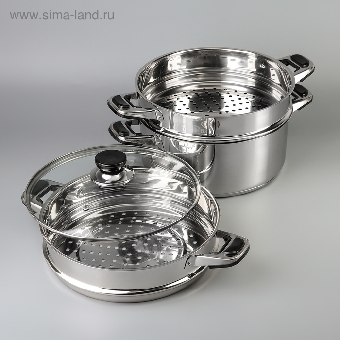 Мантоварка «Алтын», 6 л, d=26 см, 2 секции, капсульное дно, индукция Мантоварка «Алтын», 6 л, d=26 см, 2 секции, капсульное дно, индукция