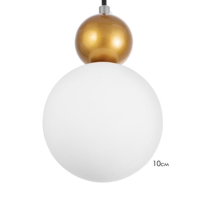 Светильник Светильник "Алва" G9 40Вт золотой 12х12х18-118 см