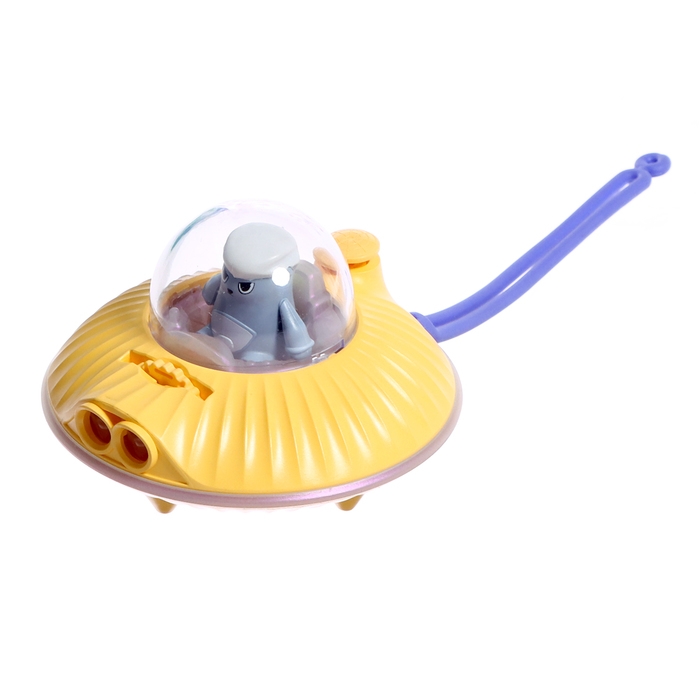 Проектор «Летающая тарелка», свет, цвета МИКС Проектор «Летающая тарелка», свет, цвета МИКС