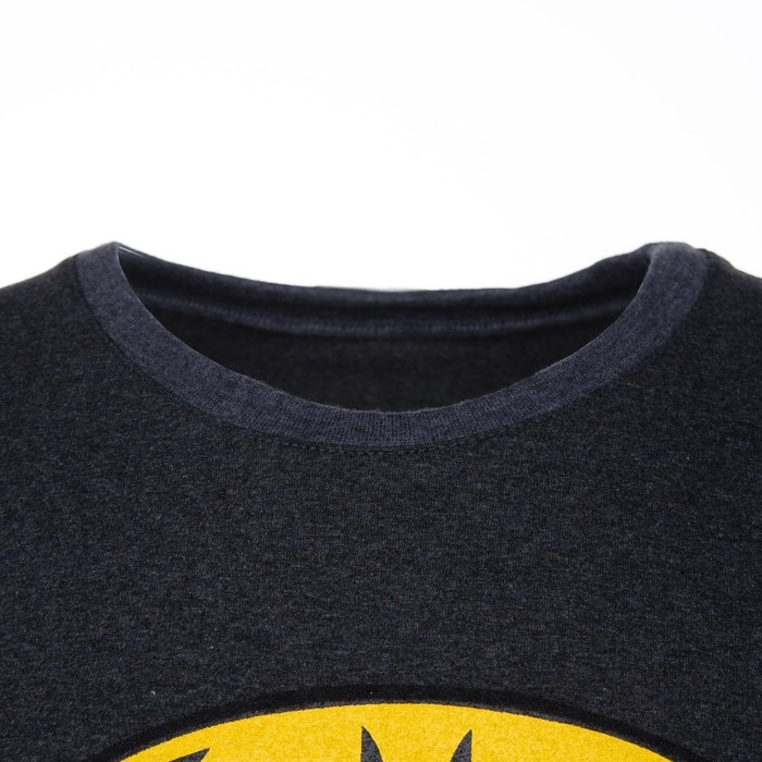 Футболка мужская, цвет темно-серый меланж, летучая мышь, размер 54 Футболка мужская, цвет темно-серый меланж, летучая мышь, размер 54