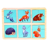 Квадраты Никитина, «Изучаем животных леса» Квадраты Никитина, «Изучаем животных леса»