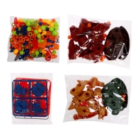 Конструктор винтовая мозаика &laquo;Диномир&raquo;, с электрическим шуруповёртом, 216 деталей