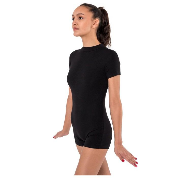 Купальник для гимнастики и танцев Grace Dance, р. 42, цвет чёрный