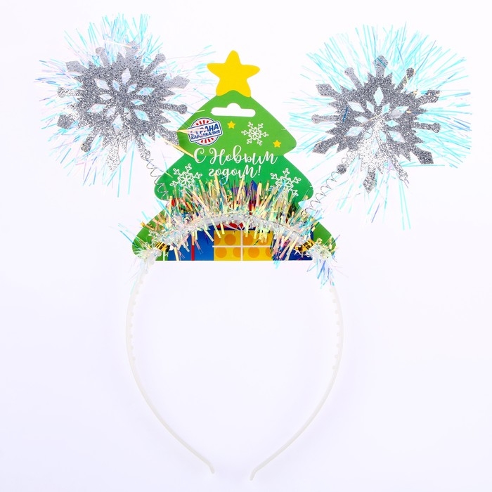Карнавальный ободок &laquo;Снежинка&raquo;