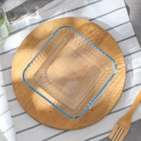 Форма для запекания и выпечки из жаропрочного стекла Borcam, 2 л Форма для запекания и выпечки из жаропрочного стекла Borcam, 2 л