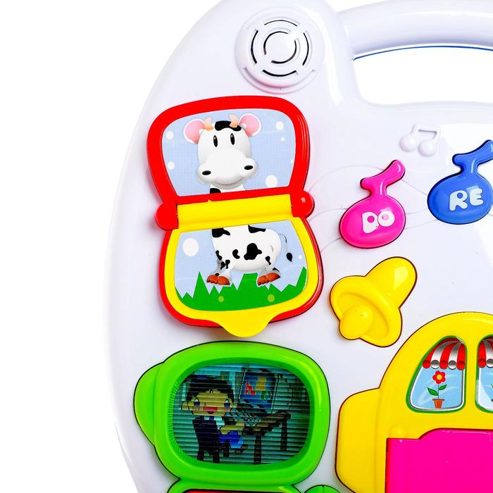 Детский столик-подвеска &laquo;Домик&raquo;, световые и звуковые эффекты, работает от батареек