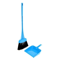 Набор детский &laquo;Мини&raquo;, веник, совок, МИКС