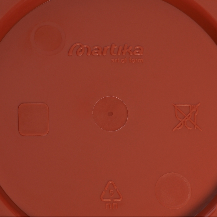 Горшок с поддоном «Фелиция», 3,6 л, цвет терракотовый Горшок с поддоном «Фелиция», 3,6 л, цвет терракотовый