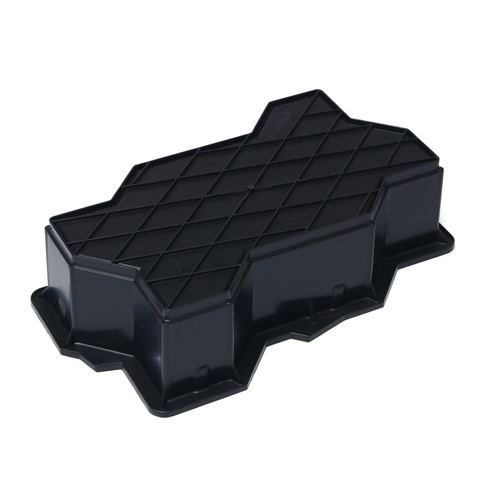 Форма для тротуарной плитки &laquo;Волна&raquo;, 21 &times; 11 &times; 6 см, шагрень, Ф11006, 1 шт.