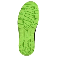 Рабочие полуботинки Prosafe profi 8731 1-1, композитный подносок, размер 45, черно-зеленый