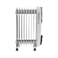 Обогреватель Blackton Bt OH2111, масляный, напольный, 2000 Вт, 20 м&sup2;, 7 секций, белый