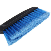 Щетка сметка TORSO, 63 см, со скребком, мягкая ручка, синий Щетка сметка TORSO, 63 см, со скребком, мягкая ручка, синий