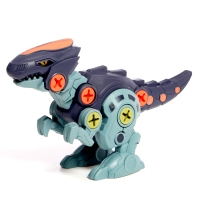 Конструктор винтовой «Мир динозавров», набор 2 штуки, с отвёрткой Конструктор винтовой «Мир динозавров», набор 2 штуки, с отвёрткой